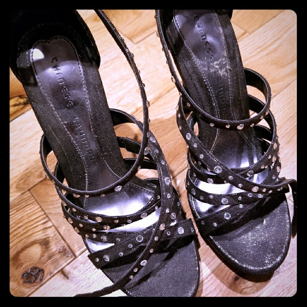 Chinese Laundry strappy heels